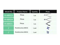 Set pinze glasant blu - 90000000005596